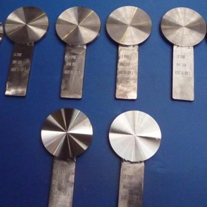 ASTM A182 F316 Spade Ring Blind Flange, Class 300, 2 Inch